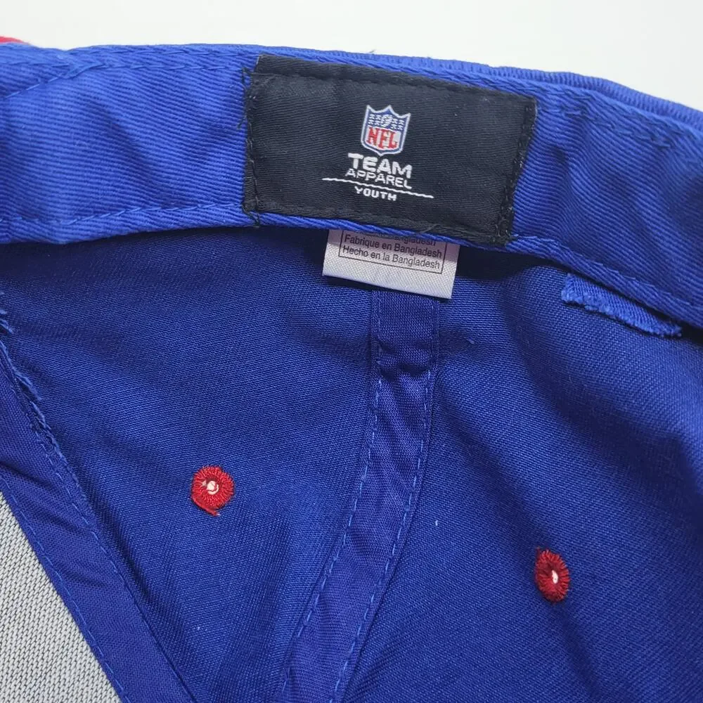 NFL Team Apparel New York Giants Youth Size Adjustable